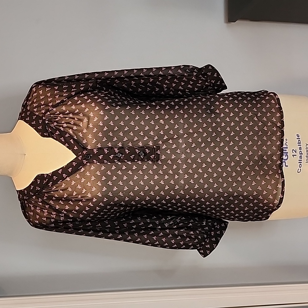 Sheer blouse